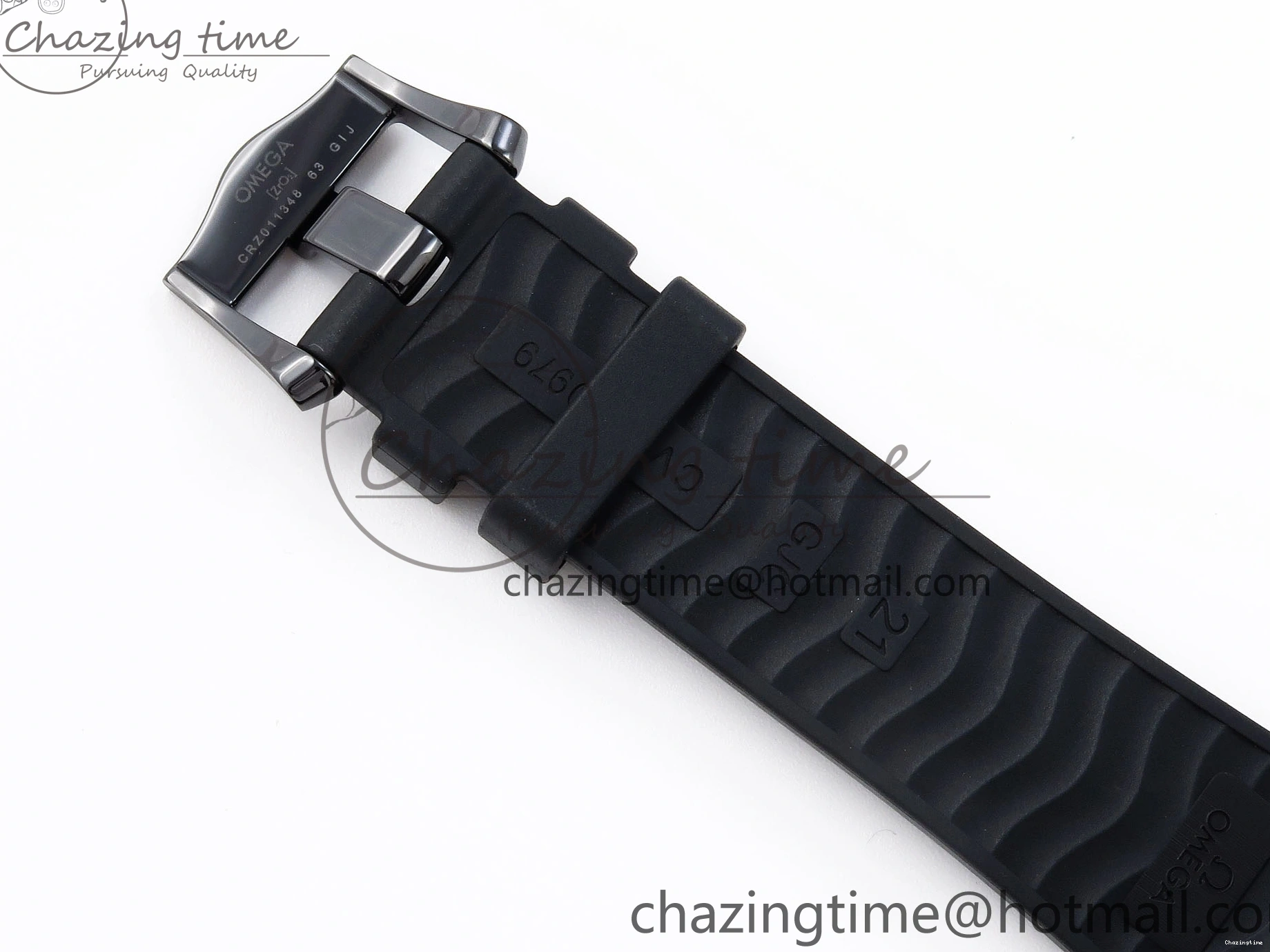 0325 SEAMASTER 300M 43.5MM BLACK CERAMIC VSF 1:1 BEST EDITION BLACK DIAL ON BLACK RUBBER STRAP A FashionForward 7766